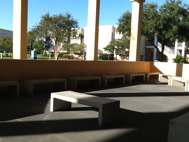 Benches at Daytona State College