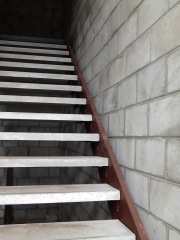 Stair treads, current project, Mills Avenue Parking Garage, College Park, FL